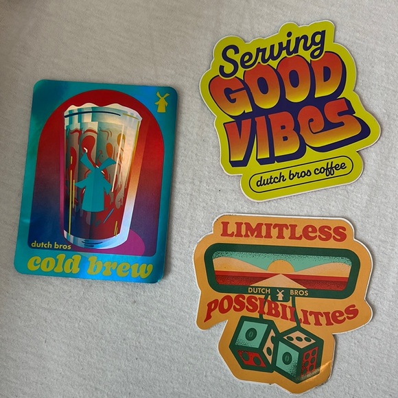 Dutch Bros Stickers - Picture 1 of 1